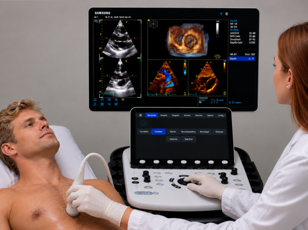 Exame de Ecocardiograma no Centro Diagnóstico do Leblon